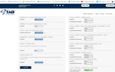 Use This Pallet Wrapper ROI Calculator For Savings, Payback Time