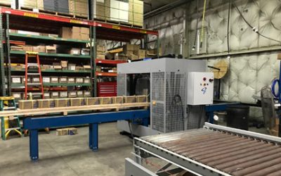 Orbital Wrapper Manufacturer Introduces Automated Smart Controls on Compact Stretch Wrap Machine