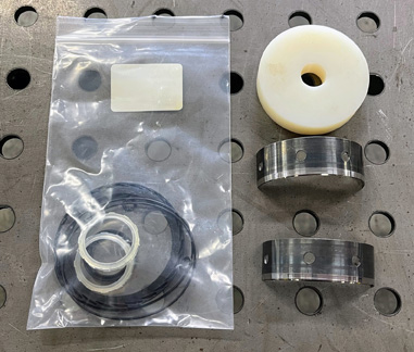 Seal kit for TAB Wrapper Tornado orbital wrapper