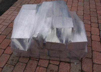 Wrapped Pallet of Stone Pavers