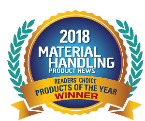 2018 MATERIAL HANDLING PRODUCT NEWS READERS’ CHOICE PRODUCT OF THE YEAR AWARD WINNER